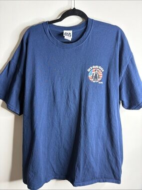 Old Guys Rule Short Sleeve Crewneck T‑Shirt - Navy